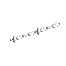 Spiked Chain Every 4 Links