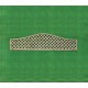 Diamond Trellis Omega Top 1830 x 300mm