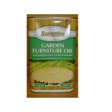 Barrettine Garden Furniture Oil Clear 1 litre