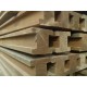 Wooden Slotted Post 2400 x 90 x 90mm